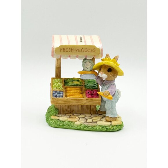 Vintage 1997 Hallmark Keepsake Collectors Club Farmers Market Ornament - Picture 3 of 8